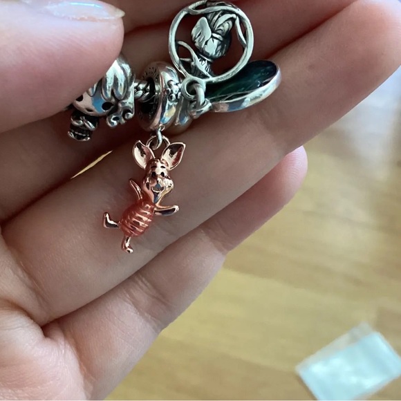 Pandora Silver 925 Disney Ale Charm Winnie The Pooh and friends - Picture 5 of 16